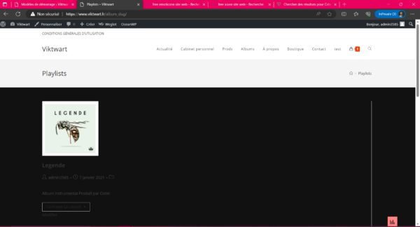 Site Web E-commerce – Image 3